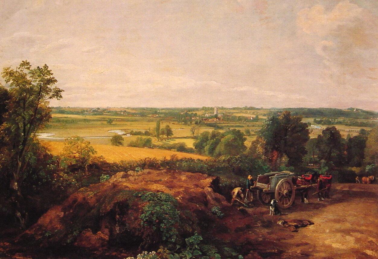 John Constable View of Dedham